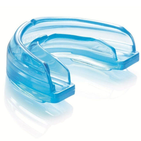 Shock Doctor Braces Mouth Guard Gum Shield Blue Boxing Martial Arts Sports