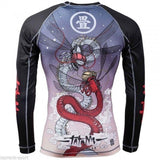 TATAMI DRAGON FLY V2 RASH GUARD Long sleeve Jiu Jitsu MMA BJJ - Adults