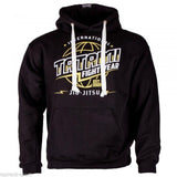 TATAMI GLOBAL JIU-JITSU BLACK HOODIE MMA BJJ Grappling Hoody