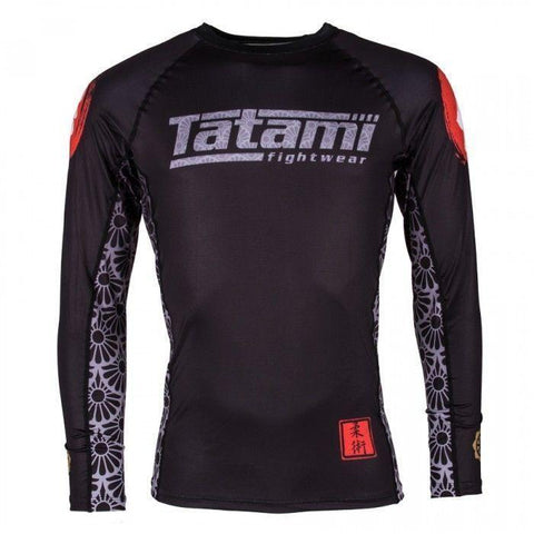 TATAMI JAPAN SERIES - SAMURAI RASH GUARD - Jiu Jitsu BJJ MMA - Adults