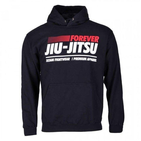 TATAMI JIU JITSU FOREVER - HOODIE Jiu Jitsu MMA Grappling Hoody Mens Adults