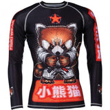 TATAMI KIDS MEERKATSU RED PANDA RASH GUARD - MMA  BJJ