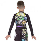 TATAMI KIDS MONSTERS RASH GUARD - MMA  BJJ JIU JITSU