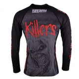 TATAMI KIDS TATAMI X IRON MAIDEN KILLERS RASH GUARD MMA BJJ JIU-JITSU