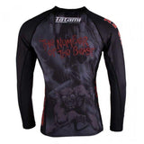 TATAMI KIDS TATAMI X IRON MAIDEN NUMBER OF THE BEAST RASH GUARD MMA BJJ