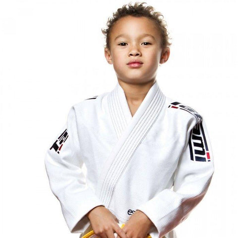 TATAMI KIDS WHITE ESTILO 5.0 PREMIER BJJ GI BRAZILIAN JIU-JITSU