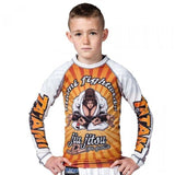 TATAMI KIDS ZEN GORILLA RASH GUARD MMA BJJ JIU-JITSU