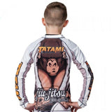 TATAMI KIDS ZEN GORILLA RASH GUARD MMA BJJ JIU-JITSU