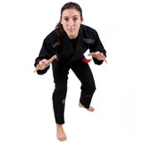 TATAMI LADIES COMP SRS LIGHTWEIGHT BJJ GI - BLACK BRAZILIAN JIU-JITSU