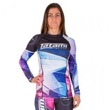 TATAMI LADIES ESSENTIALS PRISM RASH GUARD- BJJ MMA