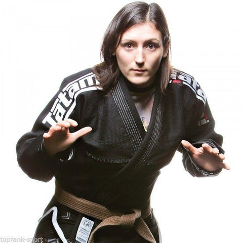 TATAMI LADIES ESTILO 5.0 PREMIER BJJ GI - BLACK & SILVER BRAZILIAN JIU-JITSU