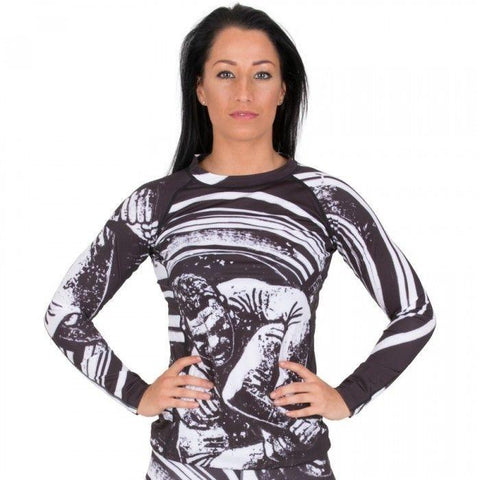 TATAMI LADIES GRAPPLERS COLLECTIVE KIMURA RASH GUARD- MMA BJJ