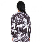 TATAMI LADIES GRAPPLERS COLLECTIVE KIMURA RASH GUARD- MMA BJJ