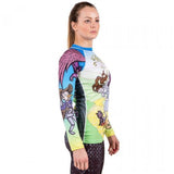 TATAMI LADIES MEERKATSU WHIZZER OF OZ RASH GUARD - BJJ MMA