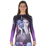 Tatami LADIES WEEPING HANNYA RASH GUARD - MMA BJJ Jiu Jitsu Training Sparring