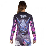 Tatami LADIES WEEPING HANNYA RASH GUARD - MMA BJJ Jiu Jitsu Training Sparring