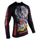 TATAMI LADIES X IRON MAIDEN NUMBER OF THE BEAST RASH GUARD - BJJ MMA