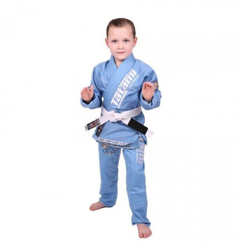 TATAMI MEERKATSU KIDS ANIMAL GI - SKY BLUE GI JIU-JITSU