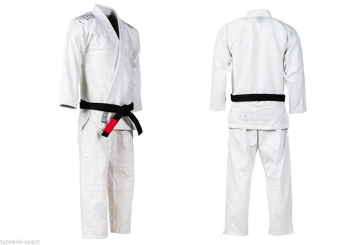 TATAMI MEN'S ESTILO PREMIER BJJ GI MEN'S WHITE AND WHITE  - Jiu Jitsu