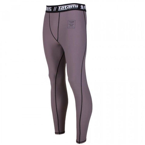 TATAMI MENS ESSENTIALS GREY NOVA SPATS - BJJ Jiu Jitsu MMA Compression Tights