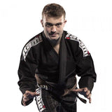 TATAMI MENS ESTILO 5.0 PREMIER BJJ GI SUIT BLACK SILVER Brazillian Jiu-Jitsu