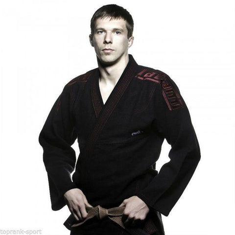 TATAMI MENS ESTILO LEVE ULTRALIGHT BJJ GI - BLACK - Brazilian Jiu Jitsu