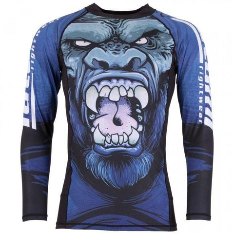 TATAMI MENS GORILLA SMASH RASH GUARD Long sleeve - Jiu JItsu MMA BJJ