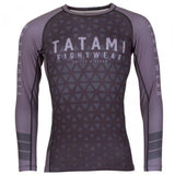 Tatami MENS GRAPHITE PRISM RASH GUARD MMA BJJ Jiu Jitsu