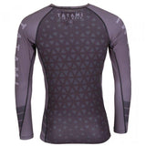 Tatami MENS GRAPHITE PRISM RASH GUARD MMA BJJ Jiu Jitsu