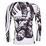 TATAMI MENS GRAPPLERS COLLECTIVE TRIANGLE RASH GUARD MMA BJJ