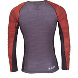 Tatami MENS GREY PARTICLE RASH GUARD - MMA BJJ Jiu Jitsu Training Sparring