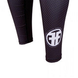 TATAMI MENS IBJJF RANK SPATS BJJ Jiu Jitsu MMA Compression Tights - Black