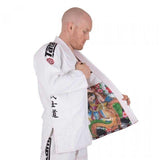 TATAMI MENS JAPAN SERIES - SAMURAI BJJ GI - White Brazilian Jiu Jitsu Suit