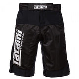 TATAMI MENS MULTI FLEX BLACK IBJJF SHORTS BJJ MMA