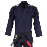 TATAMI MENS NOVA 2015 BJJ GI - NAVY - FREE WHITE BELT JIU-JITSU