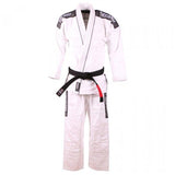 TATAMI MENS NOVA + PLUS BJJ GI - WHITE FREE WHITE BELT -Brazilian Jiu Jitsu Suit