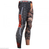 TATAMI MENS SAMURAI PANDA SPATS BJJ - Jiu Jitsu MMA Grappling Compression Tights