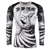 TATAMI PHOENIX RISING RASH GUARD Long sleeve Jiu jitsu MMA BJJ