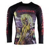 TATAMI X IRON MAIDEN KILLERS RASH GUARD Long Sleeve - Jiu Jitsu BJJ MMA - Adults