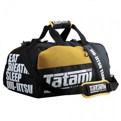 TATAMI YELLOW JIU JITSU GEAR HOLDALL BAG BJJ MMA Training Holdall backpack