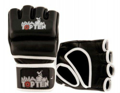 Top Ten MMA Training Gloves Black Sparring Training Adults