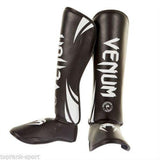 VENUM CHALLENGER ADULT SHIN GUARDS BLACK - MMA Training Sparring