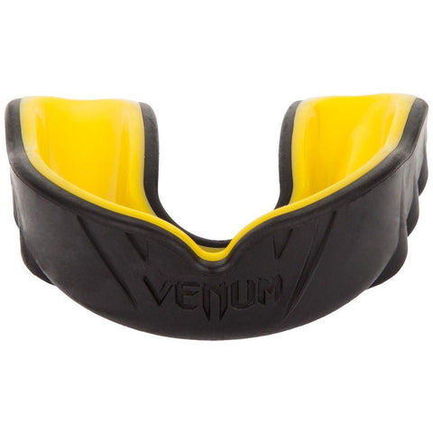 VENUM CHALLENGER MOUTHGUARD BLACK/YELLOW - GUM SHIELD