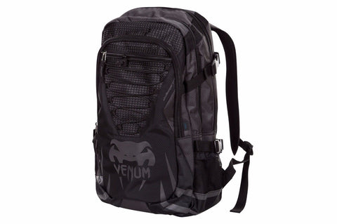 VENUM CHALLENGER PRO BACKPACK BLACK BAG  - MMA BJJ