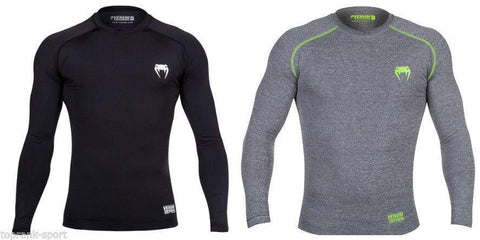 VENUM CONTENDER 2.0 COMPRESSION T-SHIRT LONG SLEEVE - MMA BJJ