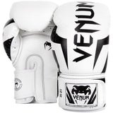 VENUM ELITE BOXING GLOVES WHITE/BLACK MMA Bjj Training Sparring