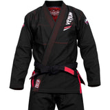 VENUM ELITE LIGHT BJJ JIU-JITSU GI SUIT - BLACK Adults