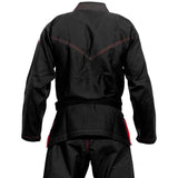 VENUM ELITE LIGHT BJJ JIU-JITSU GI SUIT - BLACK Adults