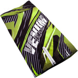 VENUM GALACTIC 2.0 CARBON FIGHT SHORTS BLACK/GREEN -  BJJ MMA