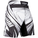 VENUM GALACTIC 2.0 CARBON FIGHT SHORTS WHITE - MMA BJJ